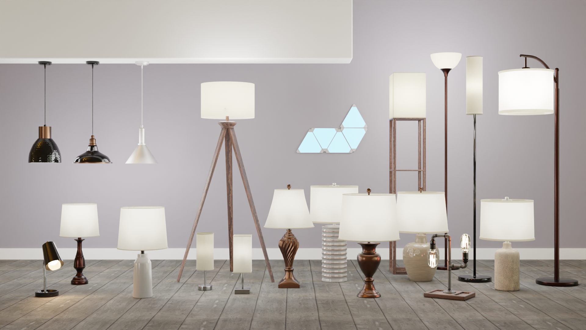 You are currently viewing Blender Asset Pack: Lamps and Such
